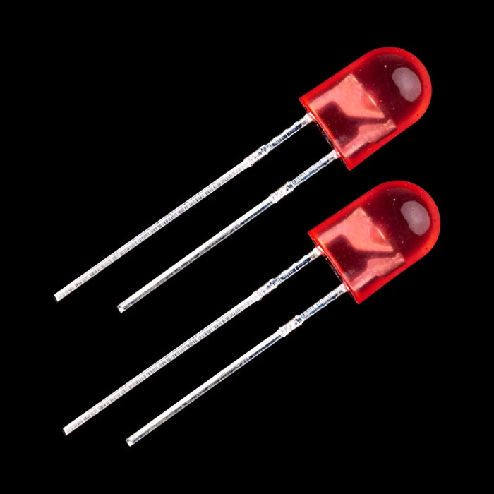 Color Diffused 0.06W Red Yellow Green Blue Amber White 3mm 5mm 8mm 10mm Round DIP LED Chip Diode