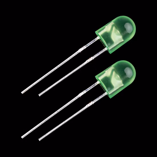 Color Diffused 0.06W Red Yellow Green Blue Amber White 3mm 5mm 8mm 10mm Round DIP LED Chip Diode